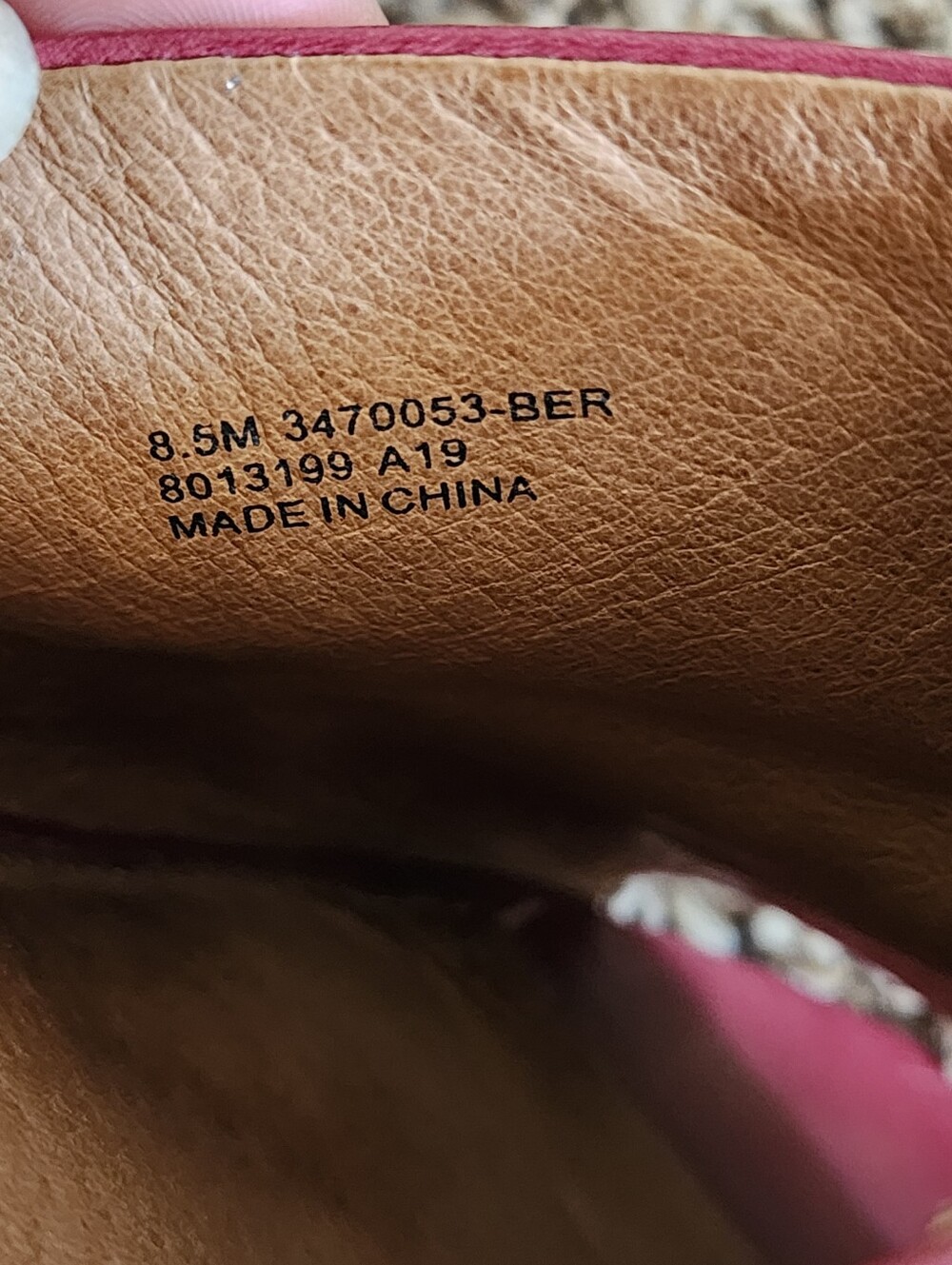 Frye Women's Open Toe Slide Mule Block Heel Plum Color 8.5 Cottagecore - Picture 12 of 13